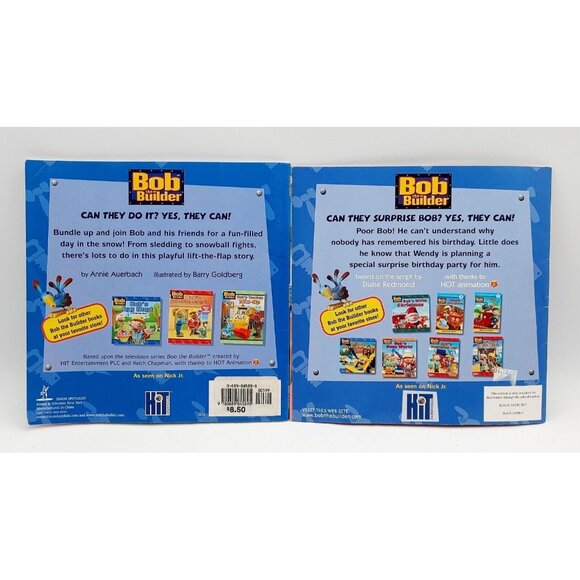 Bob The Builder, Set Of 3 Books Vintage Paperback - Picture 3 of 5
